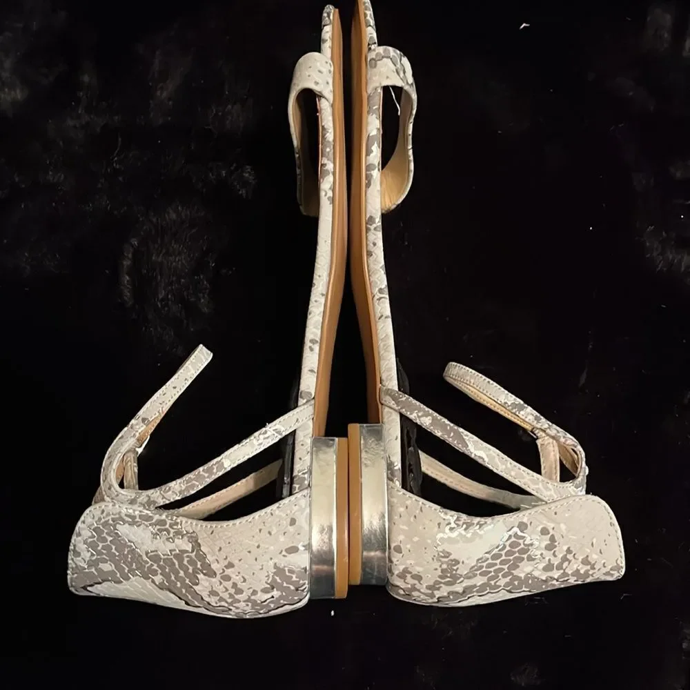 Banana Republic Elegant Snakeskin Sandals